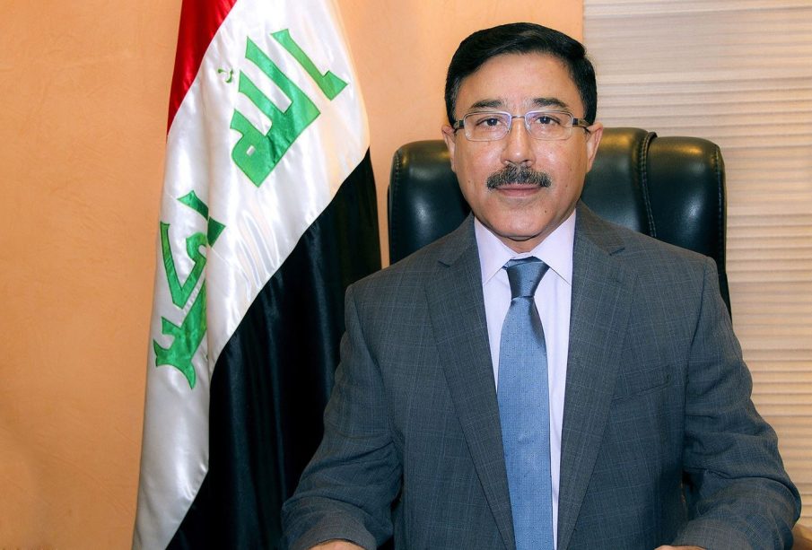 عه‌لى عه‌لاق، پارێزگارى بانكى ناوه‌ندى عێراق به‌ وه‌كاله‌ت | فۆتۆ: Rudaw