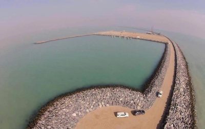 سنووريى ئاويى نێوان عێراق و كوێت | فۆتۆ: Arabwall