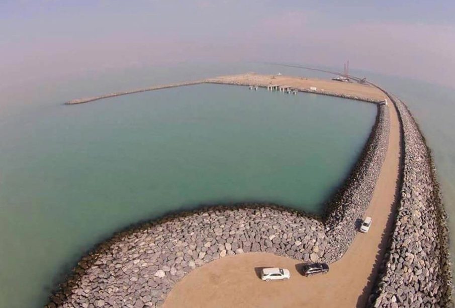 سنووريى ئاويى نێوان عێراق و كوێت | فۆتۆ: Arabwall
