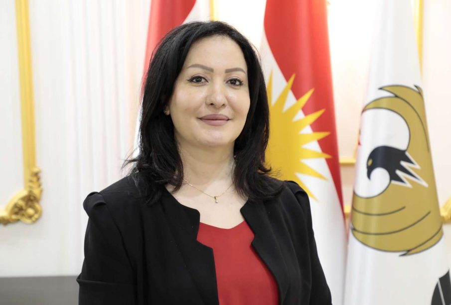 د. ڤالا فه‌رید، وه‌زیرى هه‌رێم بۆ كاروبارى په‌رله‌مان | فۆتۆ: KRG