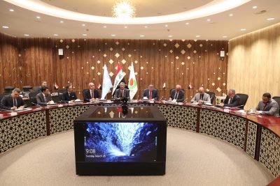 كۆبوونه‌وه‌ى شاندى هه‌رێم له‌گه‌ڵ وه‌زیرى نه‌وتى عێراق | فۆتۆ: IRAQGOV