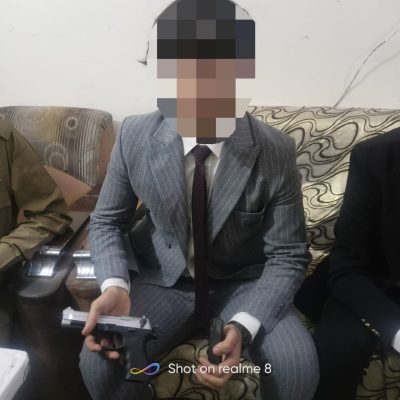 وێنه‌ى ئه‌و زاوایه‌ى له‌ پارێزگاى واست به‌ تۆمه‌تى ته‌قه‌كردن ده‌ستگیر كرا | فۆتۆ: پۆلیسى واست