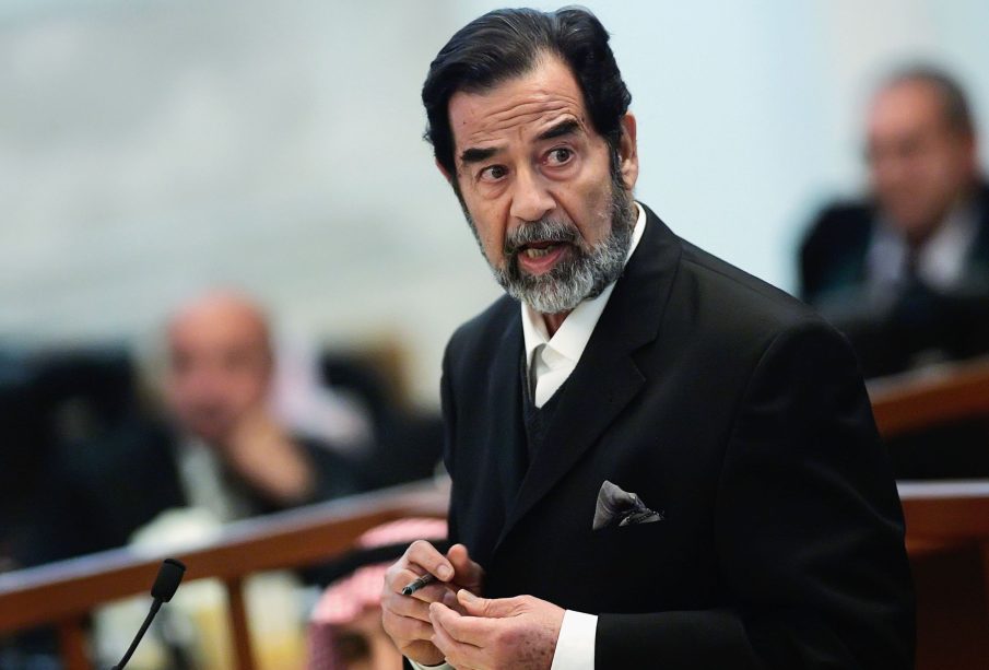 سه‌دام حسێن، دیكتاتۆرى پێشووى عێراق | فۆتۆ: CNN
