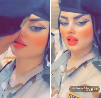 به‌شێك له‌و گرته‌ ڤیدیۆیه‌ى كه‌ كوڕ و كچێكى عێراقى تێیدا به‌جلى سه‌ربازیه‌وه‌ یه‌كترى ماچ ده‌كه‌ن | فۆتۆ: تۆڕه‌ كۆمه‌ڵایه‌تیه‌كان