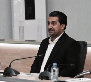 وههاب ههڵهبجهیی، فهرماندهى هێزهكانى دژه تیرۆر و ئهندامى سهركردایهتى یهكێتیی نیشتمانیی كوردستان | فۆتۆ: نووسینگهى راگهیاندنى وههاب ههڵهبجهیی