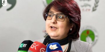 تهلار لهتیف، لێپرسراوى ناوهندى یاسایی یهكێتیی نیشتمانیی كوردستان | فۆتۆ: PUKMEDIA