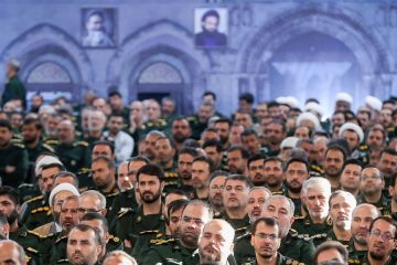 كۆبوونهوهیهكى فهرماندهكانى سوپاى پاسدارانى ئێران | فۆتۆ: WSJ