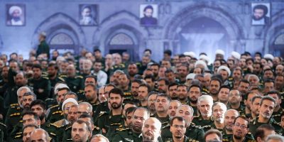 كۆبوونه‌وه‌یه‌كى فه‌رمانده‌كانى سوپاى پاسدارانى ئێران | فۆتۆ: WSJ