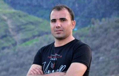 گوهدار زێبارى، رۆژنامه‌نووسى زیندانیكراوى بادینان | فۆتۆ: تۆڕه‌ كۆمه‌ڵایه‌تیه‌كان