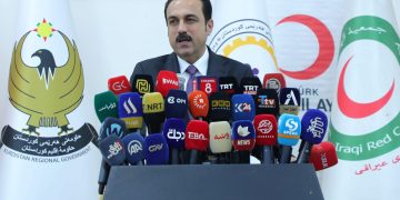 ئومێد خۆشناو، پارێزگارى ههولێر | فۆتۆ: SNN