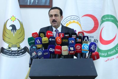 ئومێد خۆشناو، پارێزگارى هه‌ولێر | فۆتۆ: SNN