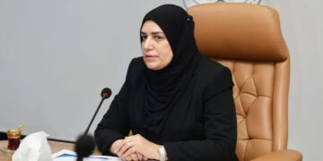 تهیف سامى، وهزیرى دارایی عێراق | فۆتۆ: ICG