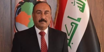ئەحمەد جدیان ئەلدولەیمی، قائیمقامی پێشووی شارۆچکەی ئەلقائیم | فۆتۆ: VOA