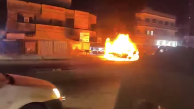 ساتى به‌ئامانجگرتنى ئۆتۆمبێلى دوو سه‌ركرده‌ى حیزبوڵا له‌ به‌غدا | فۆتۆ: تۆڕه‌ كۆمه‌ڵایه‌تییه‌كان