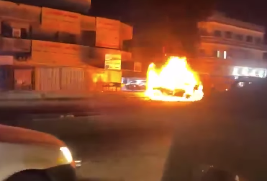 ساتى به‌ئامانجگرتنى ئۆتۆمبێلى دوو سه‌ركرده‌ى حیزبوڵا له‌ به‌غدا | فۆتۆ: تۆڕه‌ كۆمه‌ڵایه‌تییه‌كان