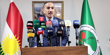 كۆنگرهى رۆژنامهوانى زیاد جهبار، ئهندامى سهركردایهتى یهكێتى | فۆتۆ: SNN