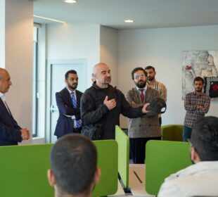 سه‌ردانى بافڵ جه‌لال تاڵه‌بانى، سه‌رۆكى یه‌كێتى بۆ كۆمه‌ڵه‌ى خوێندكارانى كوردستان | فۆتۆ: SNN