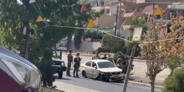 دیمهنى ئهو ئۆتۆمبَلى دوو بارزگانى ماددهى هۆشبهر له سلێمانى | فۆتۆ: ئاسایشى سلێمانى