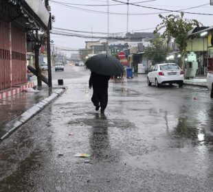 یەکەم بارانی پایزی ئەمساڵ