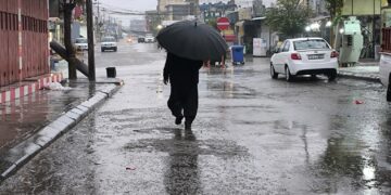 یەکەم بارانی پایزی ئەمساڵ