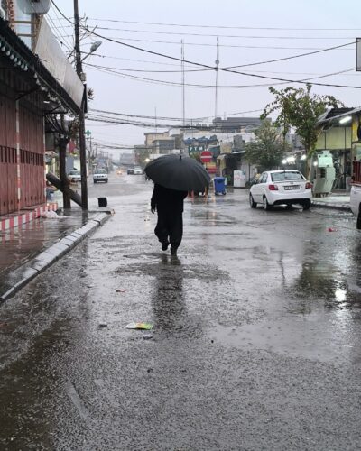 یەکەم بارانی پایزی ئەمساڵ